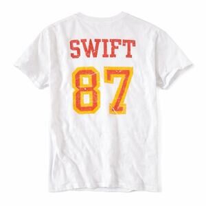 Travis Kelce Taylor Swift Boyfriend Shirt Medium Short Sleeve #87 Travis Kelce